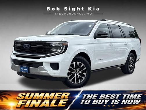 Oxford White 2025 Ford Expedition Max Platinum