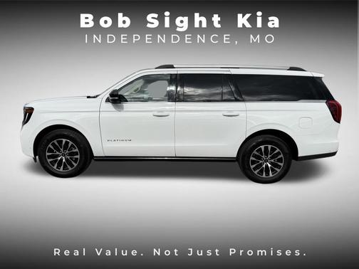 Oxford White 2025 Ford Expedition Max Platinum