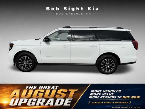 Oxford White 2025 Ford Expedition Max Platinum