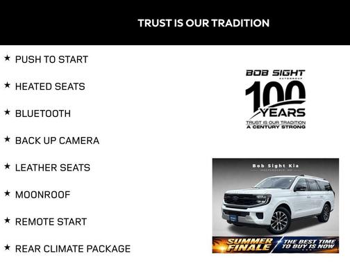 Oxford White 2025 Ford Expedition Max Platinum