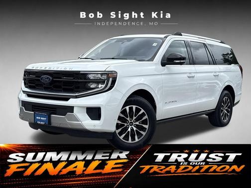 Oxford White 2025 Ford Expedition Max Platinum