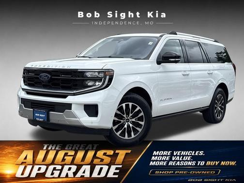 Oxford White 2025 Ford Expedition Max Platinum