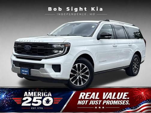 Oxford White 2025 Ford Expedition Max Platinum