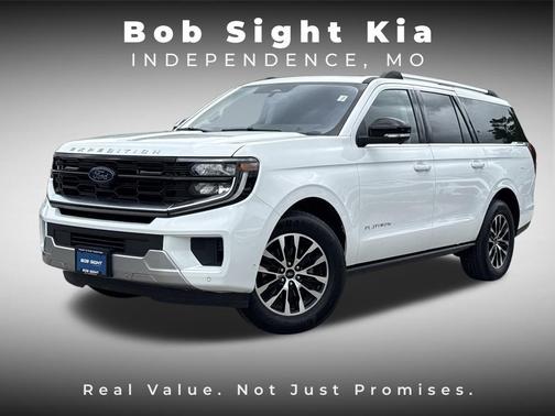 Oxford White 2025 Ford Expedition Max Platinum