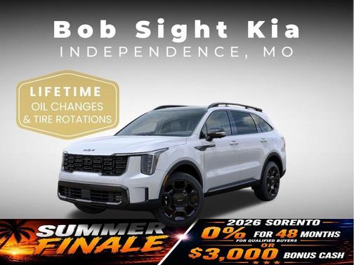Glacial White Pearl 2026 Kia Sorento SX