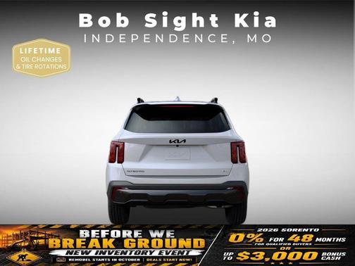 Glacial White Pearl 2026 Kia Sorento SX