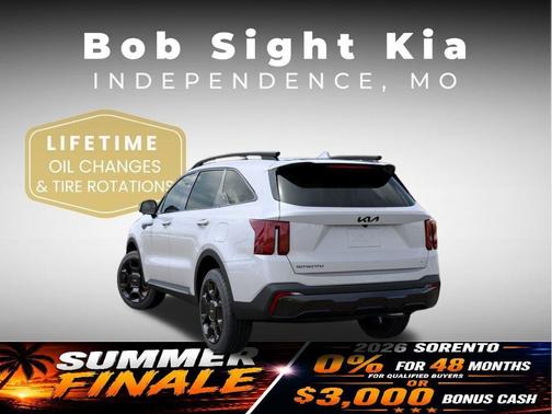 Glacial White Pearl 2026 Kia Sorento SX