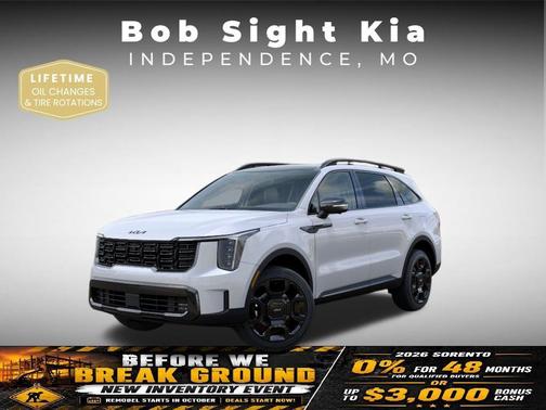 Glacial White Pearl 2026 Kia Sorento SX