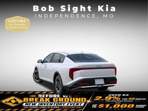 Snow White Pearl 2027 Kia K4 EX