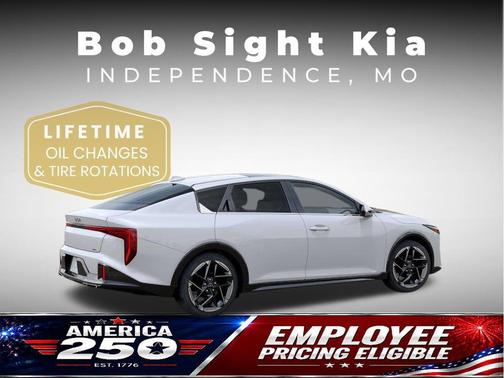 Snow White Pearl 2025 Kia K4 GT-Line