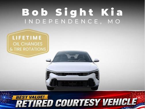 Snow White Pearl 2025 Kia K4 GT-Line