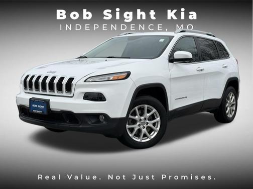 Bright White Clearcoat 2018 Jeep Cherokee Latitude Plus