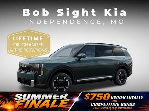 Black Jade Green 2027 Kia Telluride Hybrid EX