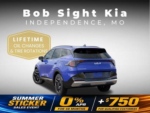 Nebular Blue 2026 Kia Sportage SX