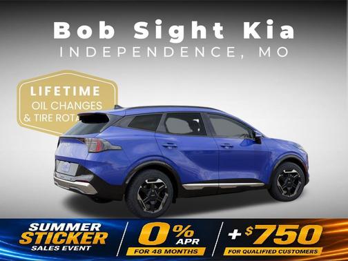 Nebular Blue 2026 Kia Sportage SX