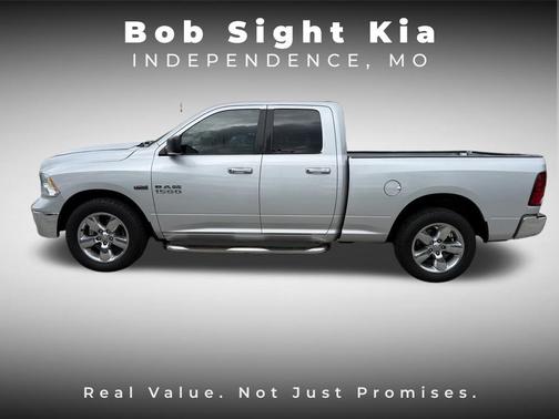 Bright Silver Metallic Clearcoat 2015 RAM 1500 Big Horn