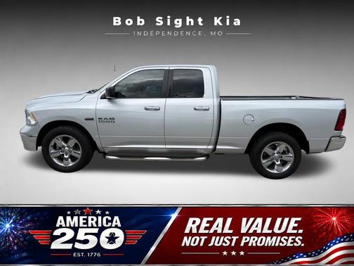 Bright Silver Metallic Clearcoat 2015 RAM 1500 Big Horn