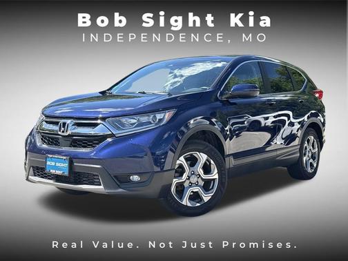 Obsidian Blue Pearl 2018 Honda CR-V EX-L
