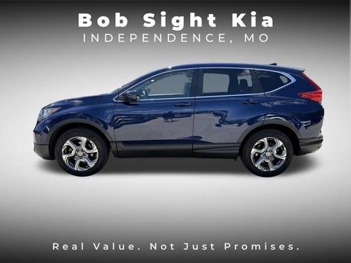 Obsidian Blue Pearl 2018 Honda CR-V EX-L