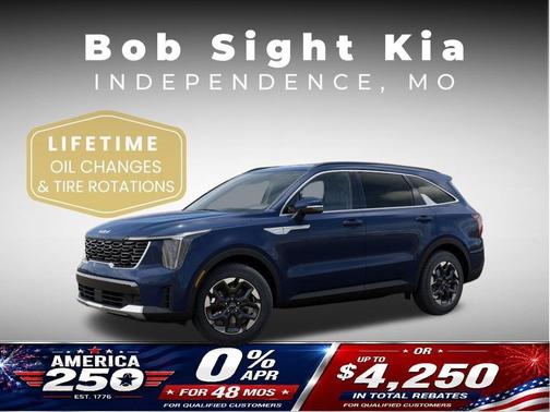 Midnight Lake Blue 2026 Kia Sorento S