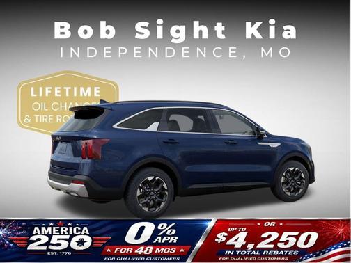 Midnight Lake Blue 2026 Kia Sorento S