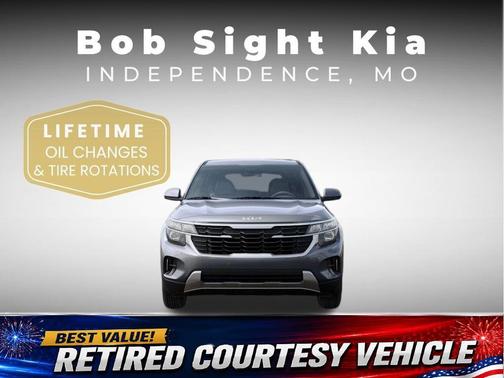 Steel Gray 2026 Kia Seltos LX