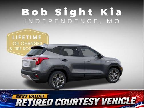 Steel Gray 2026 Kia Seltos LX