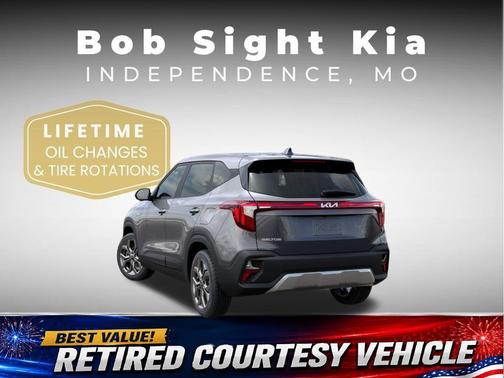 Steel Gray 2026 Kia Seltos LX