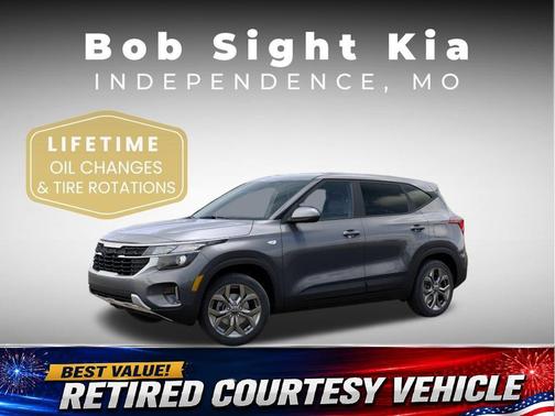 Steel Gray 2026 Kia Seltos LX