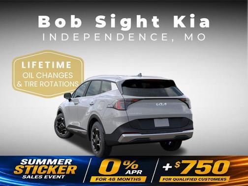 Wolf Gray 2026 Kia Sportage Hybrid EX