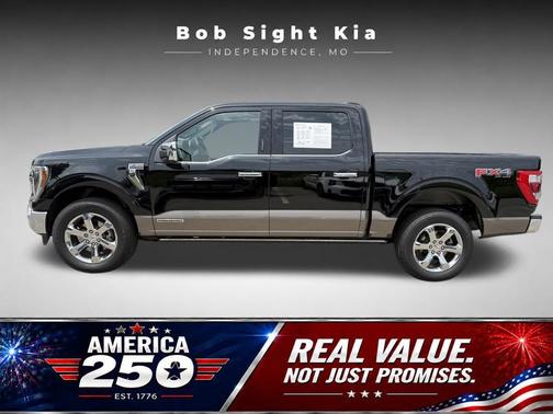 Agate Black Metallic 2022 Ford F-150 King Ranch