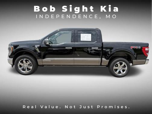 Agate Black Metallic 2022 Ford F-150 King Ranch