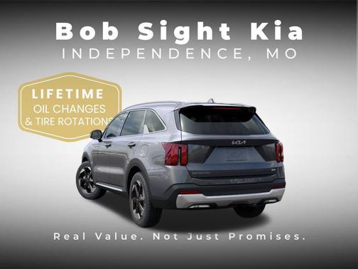 Steel Gray 2026 Kia Sorento Hybrid EX