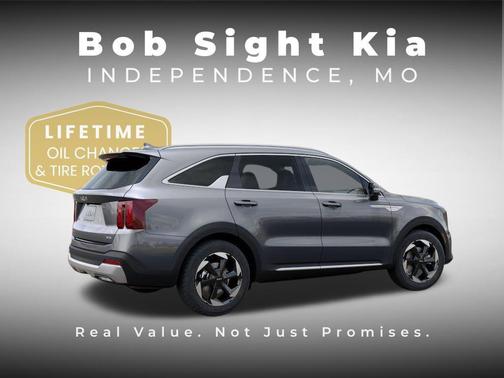 Steel Gray 2026 Kia Sorento Hybrid EX