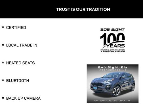 Pacific Blue 2021 Kia Sportage LX