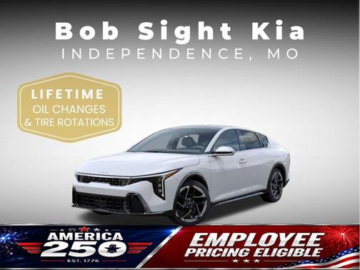 Snow White Pearl 2025 Kia K4 GT-Line
