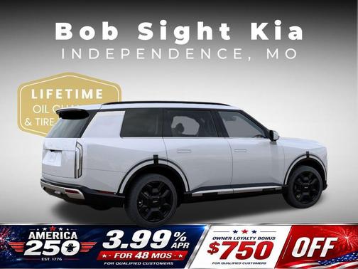 Glacial White Pearl 2027 Kia Telluride Hybrid SX