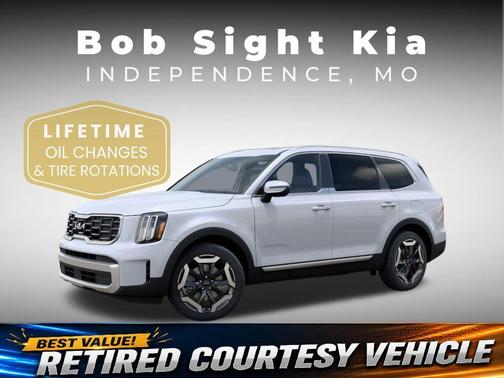 Glacial White Pearl 2025 Kia Telluride S