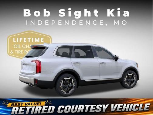 Glacial White Pearl 2025 Kia Telluride S
