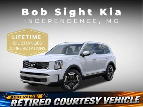 Glacial White Pearl 2025 Kia Telluride S