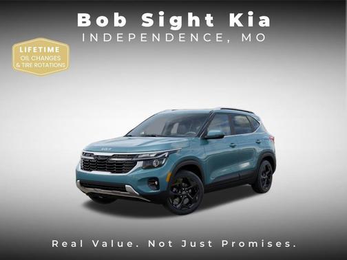 Blue 2026 Kia Seltos EX