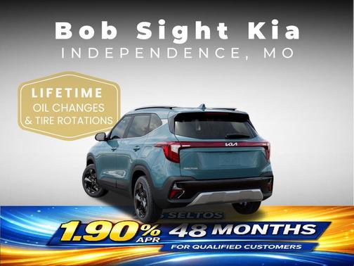 Blue 2026 Kia Seltos EX