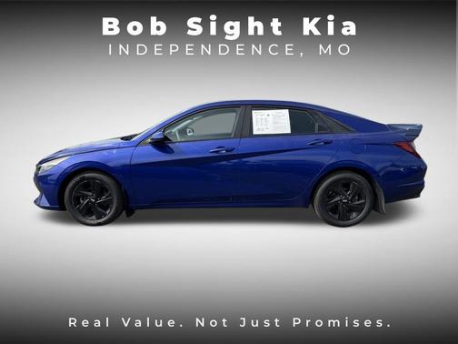Intense Blue 2023 Hyundai ELANTRA SEL