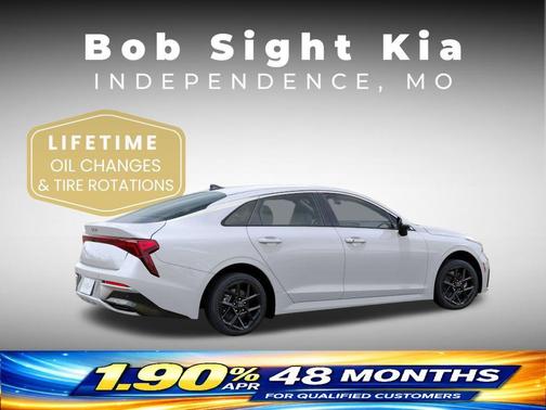 Snow White Pearl 2026 Kia K5 LXS FWD