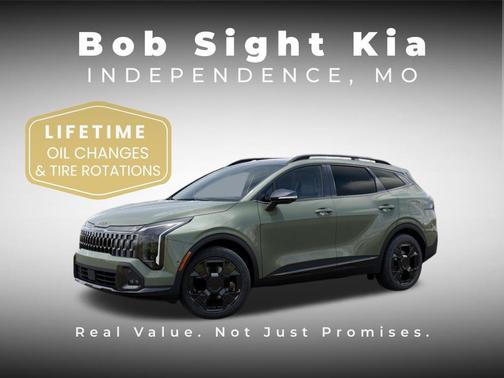 Jungle Green 2026 Kia Sportage Plug-In Hybrid X-Line Prestige