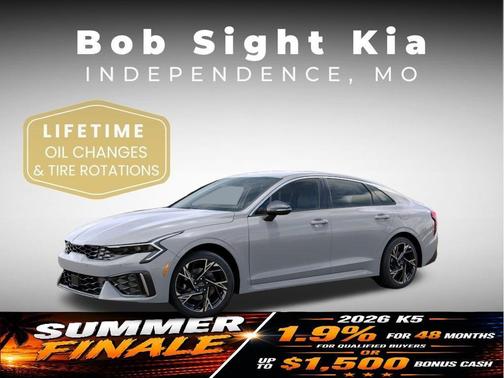 Wolf Gray 2026 Kia K5 GT-Line FWD