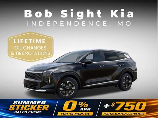 Ebony Black 2026 Kia Sportage LX