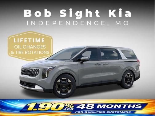 Ceramic Silver 2026 Kia Carnival EX