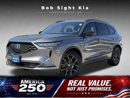 Liquid Carbon Metallic 2023 Acura MDX A-SPEC