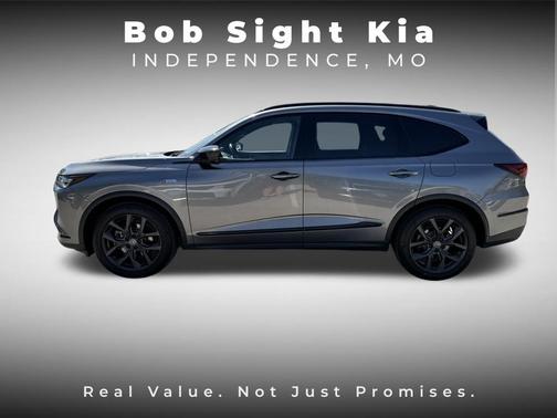 Liquid Carbon Metallic 2023 Acura MDX A-SPEC
